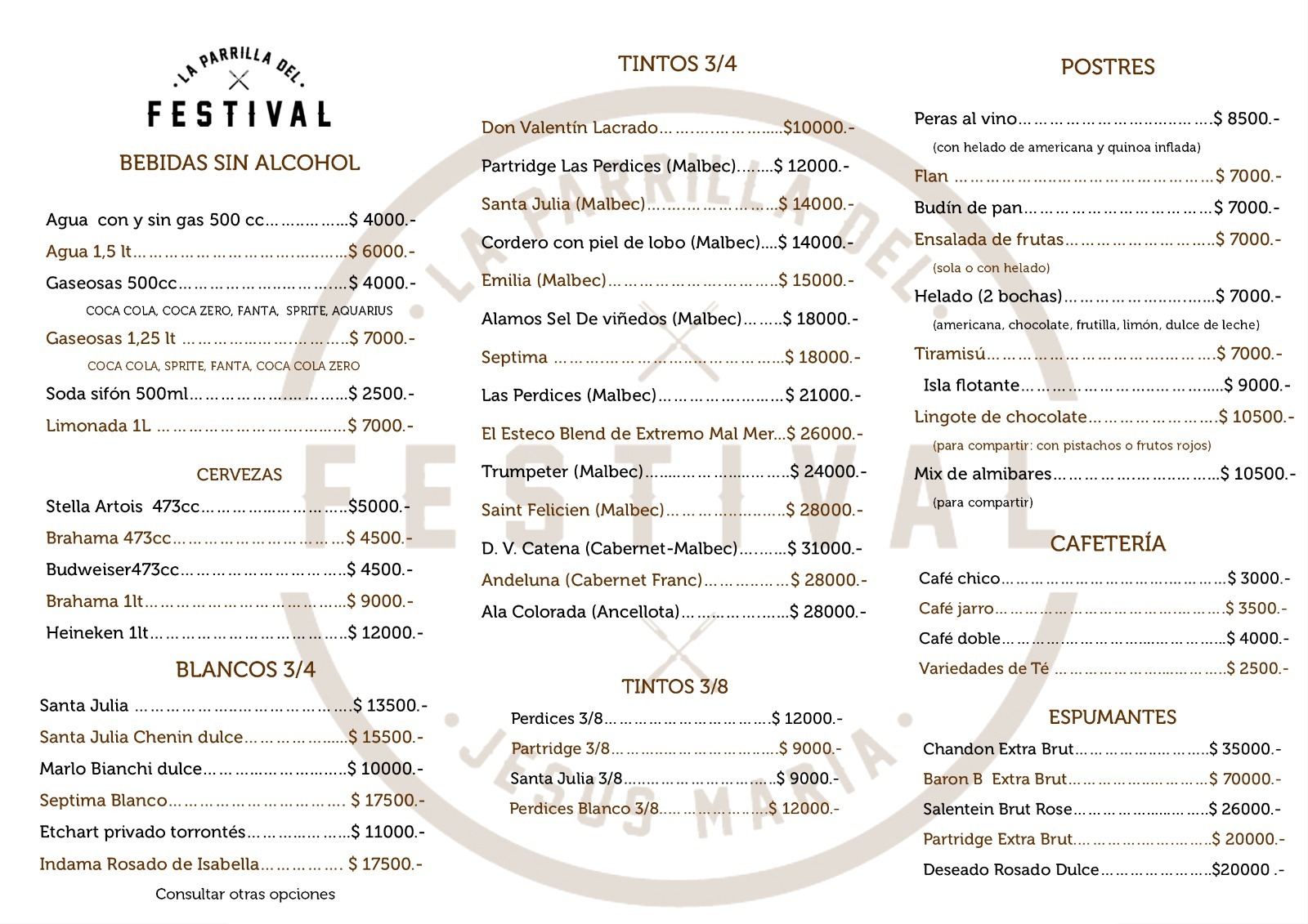 Menu principal 1